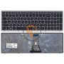 Клавіатура для ноутбука Lenovo IdeaPad G505S Z510 срібляста рамка, чорна RU