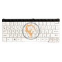 Клавіатура для ноутбука Lenovo IdeaPad S10-3T біла RU
