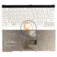 Клавіатура для ноутбука Lenovo IdeaPad S10-3T біла RU