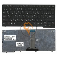 Клавіатура для ноутбука Lenovo IdeaPad S205 чорна рамка, чорна RU