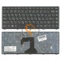 Клавіатура для ноутбука Lenovo IdeaPad S300 S400 S405 чорна рамка, чорна RU