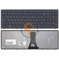 Клавіатура для ноутбука Lenovo IdeaPad S500 S500C чорна рамка, чорна RU