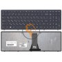 Клавіатура для ноутбука Lenovo IdeaPad S500 S500C чорна рамка, чорна RU