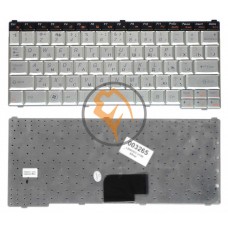 Клавіатура для ноутбука Lenovo Ideapad U150 срібляста RU