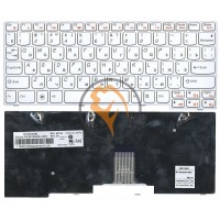 Клавіатура для ноутбука Lenovo IdeaPad U160 біла рамка, біла RU
