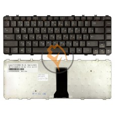 Клавіатура для ноутбука Lenovo IdeaPad Y450 Y450A Y450G Y550 Y550A чорна рамка, чорна RU