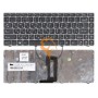 Клавіатура для ноутбука Lenovo IdeaPad Z450 Z460 Z460A Z460G сіра рамка, чорна RU