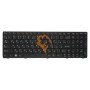 Клавіатура для ноутбука Lenovo IdeaPad Z560 Z565 G570 G770 чорна рамка, чорна RU