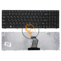 Клавіатура для ноутбука Lenovo IdeaPad Z560 Z565 G570 G770 чорна рамка, чорна RU