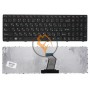 Клавіатура для ноутбука Lenovo IdeaPad Z560 Z565 G570 G770 чорна рамка, чорна RU