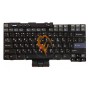 Клавіатура для ноутбука Lenovo ThinkPad T40 з вказівником Point Stick, чорна RU