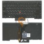 Клавіатура для ноутбука Lenovo ThinkPad T430 T430I X230 T530 L430 з підсвіткою, з вказівником Point Stick, чорна рамка, чорна RU