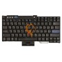 Клавіатура для ноутбука Lenovo ThinkPad T60 T61 R60 R61 Z60T Z61M з вказівником Point Stick, чорна RU