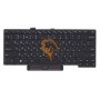 Клавіатура для ноутбука Lenovo ThinkPad X1 з вказівником Point Stick, без рамки, чорна RU