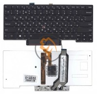 Клавіатура для ноутбука Lenovo ThinkPad X1 з вказівником Point Stick, без рамки, чорна RU