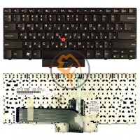 Клавіатура для ноутбука Lenovo ThinkPad Edge 14 15 E40 E50 з вказівником Point Stick, чорна RU