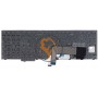 Клавіатура для ноутбука Lenovo ThinkPad Edge E545 з вказівником Point Stick, чорна рамка, чорна RU