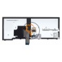 Клавіатура для ноутбука Lenovo ThinkPad Edge T440 T440P T440S з підсвіткою, з вказівником Point Stick, сіра рамка, чорна RU