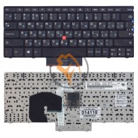 Клавіатура для ноутбука Lenovo ThinkPad Twist 230U S230 S230I з вказівником Point Stick, чорна рамка, чорна RU