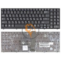 Клавіатура для ноутбука LG LW60 чорна рамка, чорна RU
