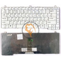 Клавіатура для ноутбука MSI S420 біла RU