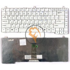 Клавіатура для ноутбука MSI S420 біла RU
