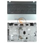 Клавіатура для ноутбука Samsung 300E5A чорна з топ панеллю, чорна RU