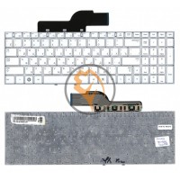 Клавіатура для ноутбука Samsung 300E5A 300V5A 305V5A 305E5 без рамки, біла RU