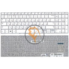 Клавіатура для ноутбука Samsung 370R4E 370R5E без рамки, біла RU