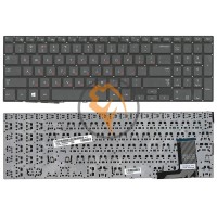 Клавіатура для ноутбука Samsung 370R4E 370R5E 370R4E-S01 без рамки, чорна RU