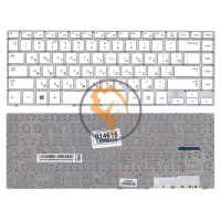 Клавіатура для ноутбука Samsung 470R4E BA59-03680A без рамки, біла RU