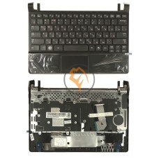 Клавіатура для ноутбука Samsung N350 чорна з топ панеллю, чорна RU
