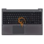 Клавіатура для ноутбука Samsung NP670Z5E-X01 чорна з топ панеллю, чорна RU