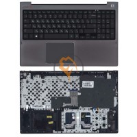 Клавіатура для ноутбука Samsung NP670Z5E-X01 чорна з топ панеллю, чорна RU
