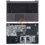Клавіатура для ноутбука Samsung NP670Z5E-X01 чорна з топ панеллю, чорна RU