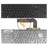 Клавіатура для ноутбука Samsung Q530 без рамки, чорна RU