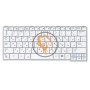Клавіатура для ноутбука Samsung Q68 Q70 біла RU