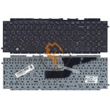Клавіатура для ноутбука Samsung RC710 RC711 с частью корпуса Corps без рамки, чорна RU