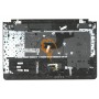Клавіатура для ноутбука Samsung RC720 чорна з топ панеллю, сіра RU