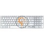 Клавіатура для ноутбука Sony FIT 15 SVF15 з підсвіткою, без рамки, біла RU