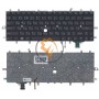 Клавіатура для ноутбука Sony Vaio SVD11 з підсвіткою, без рамки, чорна RU