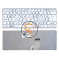 Клавіатура для ноутбука Sony Vaio SVE11 біла рамка, біла RU