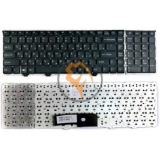 Клавіатура для ноутбука Sony Vaio VGN-AW без рамки, чорна RU