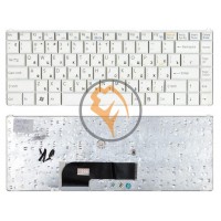 Клавіатура для ноутбука Sony Vaio VGN-N N250 біла RU