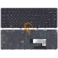 Клавіатура для ноутбука Sony Vaio VGN-NW чорна рамка, чорна RU