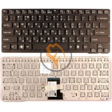 Клавіатура для ноутбука Sony Vaio VPC-CA VPCCA VPC-SA VPCSA без рамки, чорна RU