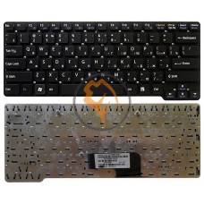 Клавіатура для ноутбука Sony Vaio VPC-CW без рамки, чорна RU