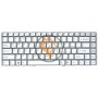 Клавіатура для ноутбука Sony Vaio VPC-EA без рамки, біла RU