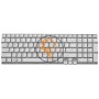 Клавіатура для ноутбука Sony Vaio VPC-EС без рамки, біла RU