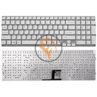 Клавіатура для ноутбука Sony Vaio VPC-EС без рамки, біла RU